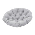 thumbnail image 2 of Cojín para silla de columpio, cojín para silla de jardín, cojín para asiento de hamaca elegante y multiusos Gris claro, 2 of 8