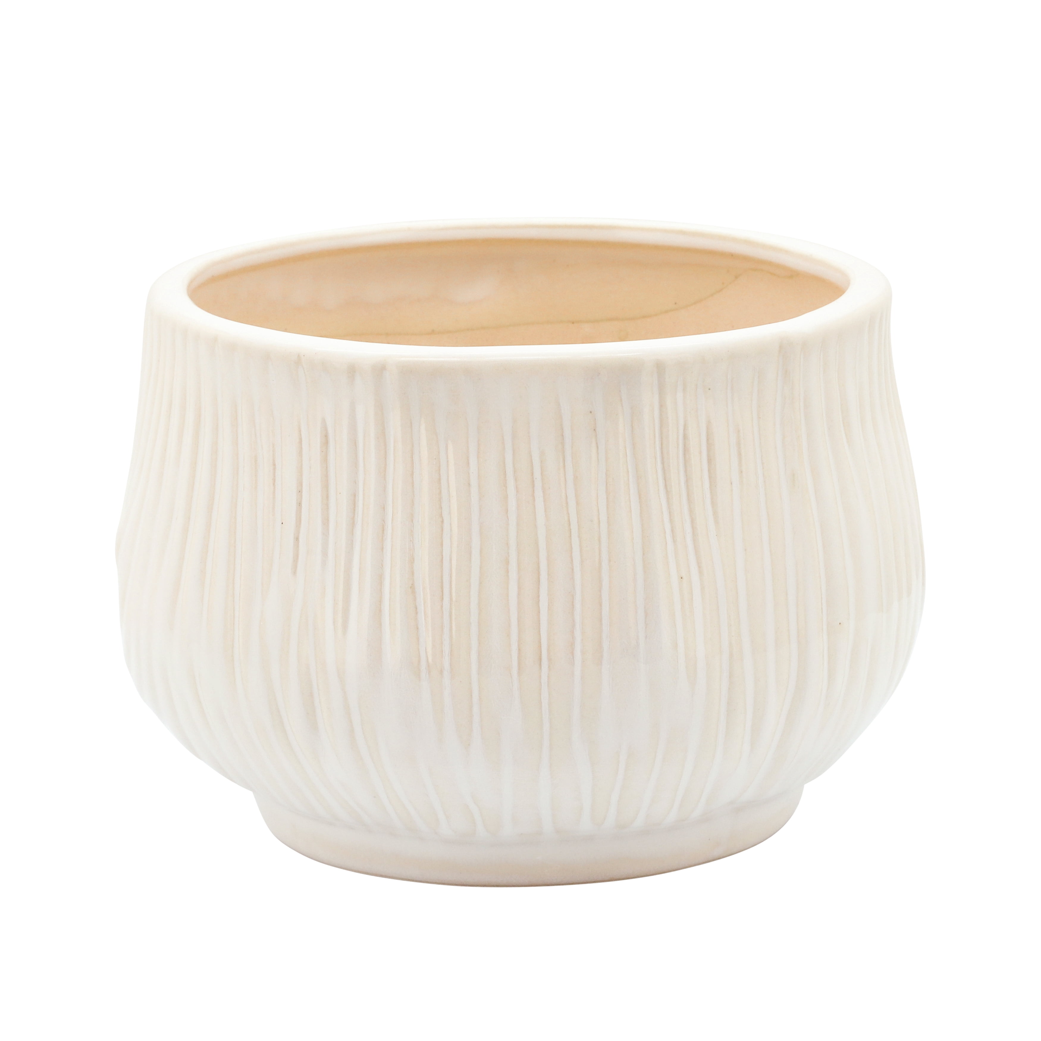Sagebrook Home 7" Grandpa Planter, White