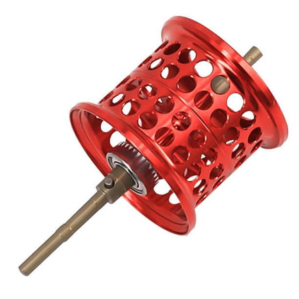 Pesca De 9G/0,32 Oz, Carrete De Pesca De Metal, Copa De Alambre, Enrollador De Sedal De Pesca Exquisito Con Diseño Ergonómico Para Pescar Al Aire Libre, Regalo Vogacara OD010232-02