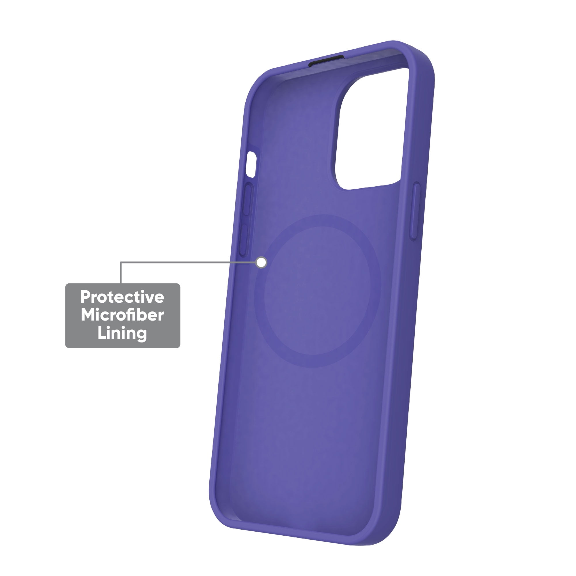 onn. MagSafe Compatible Silicone Phone Case for iPhone 14 Pro Max, Purple - Walmart.com