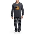 thumbnail image 5 of CafePress - Retro Witch - Men's Long Sleeve Charcoal Pajama Set, 5 of 7