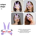 thumbnail image 3 of Moluckfu Accesorio De Fiesta Gafas De Moradas Atractiva Y Para Eventos, 3 of 8