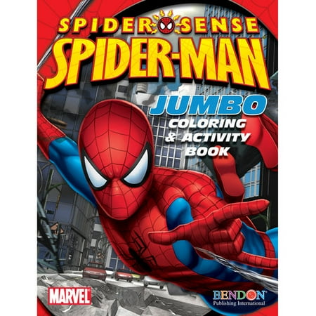 Download Spider-Man Jumbo Coloring and Activity Book - Walmart.com