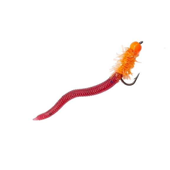 Yammee Fishing Lures Fly Fishing Artificial Baits Simulated Earthworms Baits Fishing Accessories Glowing Soft Silicone Swimbait
