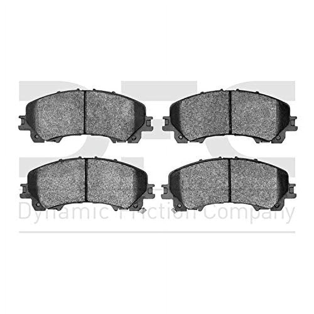 Dynamic 1551-1736-00 DFC 5000 Advanced Brake Pads - Ceramic Fits select: 2015-2016 NISSAN ROGUE, 2017 NISSAN ROGUE S/SL/SV