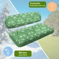 thumbnail image 6 of POLERO Golf Clubs Seat Covers for Cart, Washable Green Golf Cart Seat Covers for Club Car Precedent Ordinary Seats Breathable Comfortable/Anti-Scratch/Anti-Fading/Easy to Install, 6 of 8