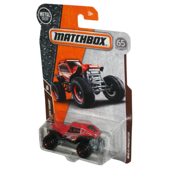Matchbox MBX Off Road 12/20 (2017) Red GHE-O Predator Toy Car 103/125