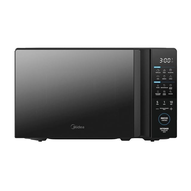 Microondas .7 MIDEA MMDT07S2MB 0.7 Pies Negro