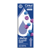 Cirkul LifeSip Blueberry Grape Flavor Cartridge, Drink Mix, 1-Pack