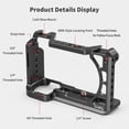 thumbnail image 2 of Funda de cámara SMALLRIG CCS2310 para Sony A6400 A6100 con accesorios, 2 of 9