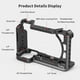 thumbnail image 2 of Funda de cámara SMALLRIG CCS2310 para Sony A6400 A6100 con accesorios, 2 of 9