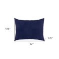 thumbnail image 4 of Indigo King Microfiber 300 Thread Count Machine Washable Down Alternative Comforter, 4 of 9