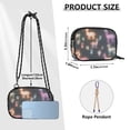 thumbnail image 4 of FORMRS Mini Crossbody Bag for Women Adjustable Shoulder Rope Travel Casual Phone Purse, Neon Llamas Pattern, 4 of 7