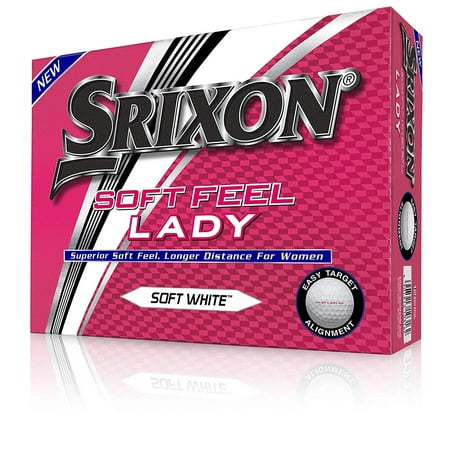 Srixon Soft Feel Lady Golf Balls, 12 Pack