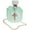 Green, variant on YOUI-GIFTS Women's PU Leather Handbag Perfume Shaped Crossbody Bag Zipper Closure Shoulder Bag