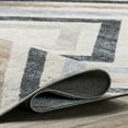 thumbnail image 5 of nuLOOM Akari Transitional Diamond Machine Washable Area Rug, 5' 3" x 7' 6", Blue, 5 of 10