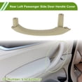 thumbnail image 2 of Cubierta de recorte de tirador de panel de puerta del lado del conductor delantero para BMW X3 F25 2010-2016, manija de puerta interior, cubierta de tirador de puerta No.51419209215 Beige ABS 1 Pc, 2 of 6