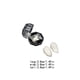 thumbnail image 2 of Vogacara 12 Uds de vampiro Día de Todos los accesorios de diente falso adornos accesorio de mascarada suministros para el hogar regalos cuidado de los oídos caja de 13 mm Vogacara  CE011457-05B, 2 of 6