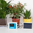 thumbnail image 3 of Automatic Drip Irrigation Kit USB Operation and Solar Panel Powered Voice Prompt DIY 15 Potted Indoor Timed Watering Device Single Pump Self Watering System for Patio Lawn Greenhouse Flower, 3 of 6