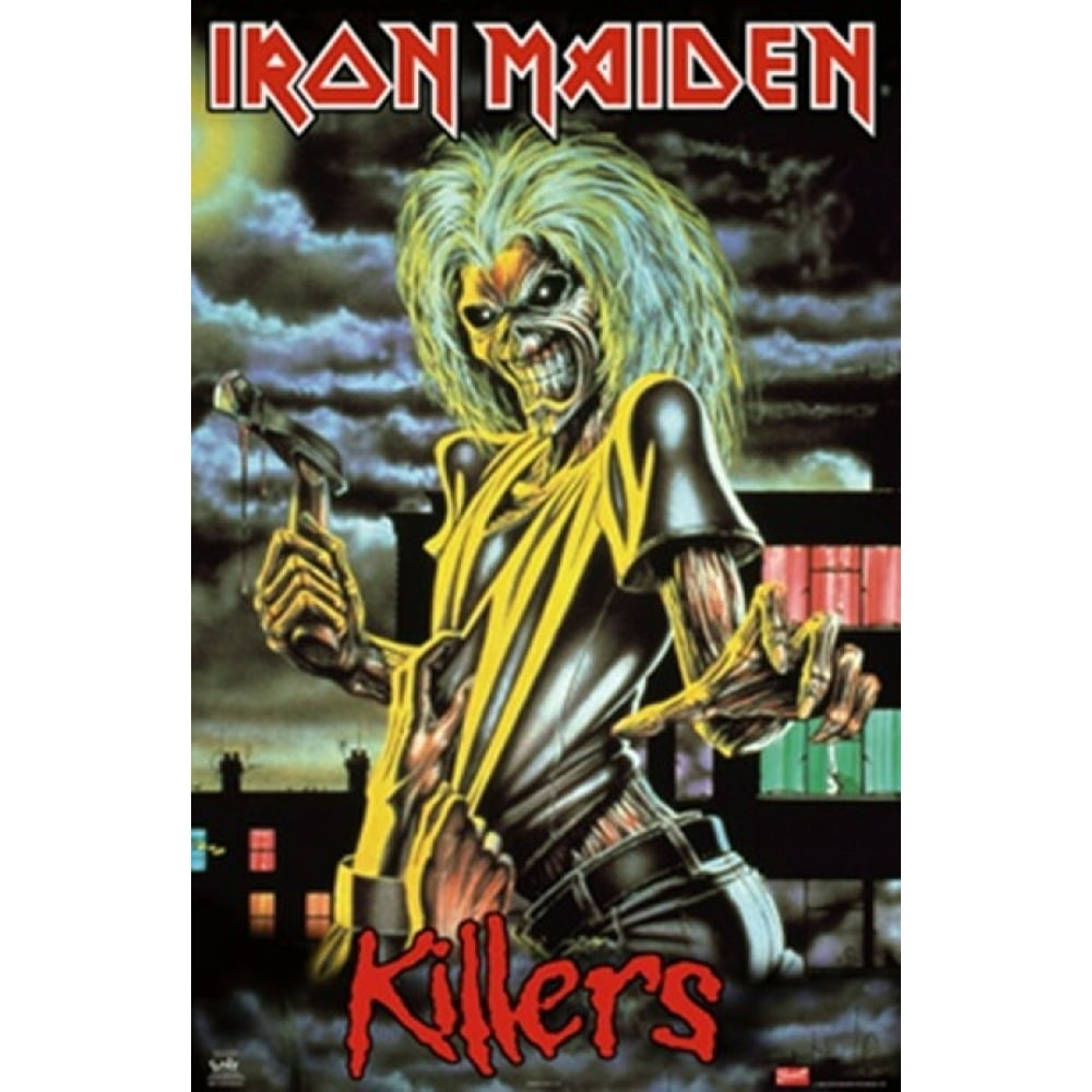 Iron Maiden- Killers Laminated Poster Print (22 x 34) - Walmart.com