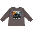 thumbnail image 3 of Inktastic Monster Trucks Are My Jam Boys or Girls Long Sleeve Toddler T-Shirt, 3 of 5