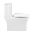 thumbnail image 3 of Concorde One Piece Square Right Side Flush Handle Toilet 1.28 gpf, 3 of 13