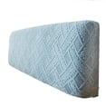 thumbnail image 4 of Cateissary Funda de cabecera de poliéster suave en tejido elástico, funda antipelusas para cabecera de cama, funda elástica Juegos de cama gris 120cm de altura 50-60cm, 4 of 6