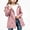 Pink, variant on Girls Outdoor Jacket (5-16) Drawstring Long Sleeves Waterproof Zipper Hooded Oxford Cloth Outerwear Pink Size 11