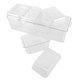 thumbnail image 5 of FOMIYES 1Jgo Caja Clara Para Con Compartimentos Y Para Picnic Y Almacenamiento En Casa, 5 of 8
