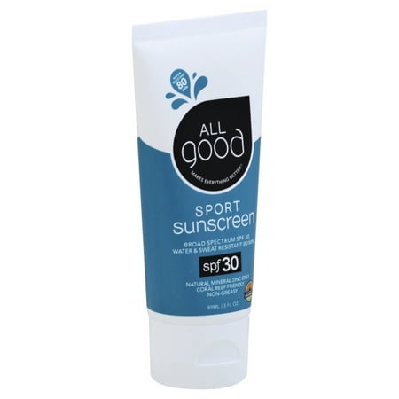Elemental Herbs - All Good Sport Sunscreen Lotion 30 SPF - 3 fl. oz.