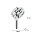 thumbnail image 3 of SSZMDLB under $5 Handheld Showerhead, High Pressure Shower Head, Filtered Water Softener Shower, Multiple Spray Modes, Easy Installation for Bathroom Shower Upgrade, 3 of 6