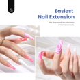 thumbnail image 3 of Kit de extensión de uñas Beetles Gel Uail con 500 puntas para uñas, 3 of 9