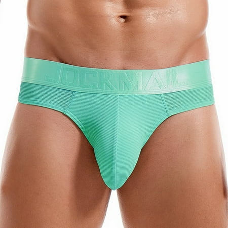 

RPVATI Mens Thong Underwear Comfortable T-Back Sexy Solid Thong