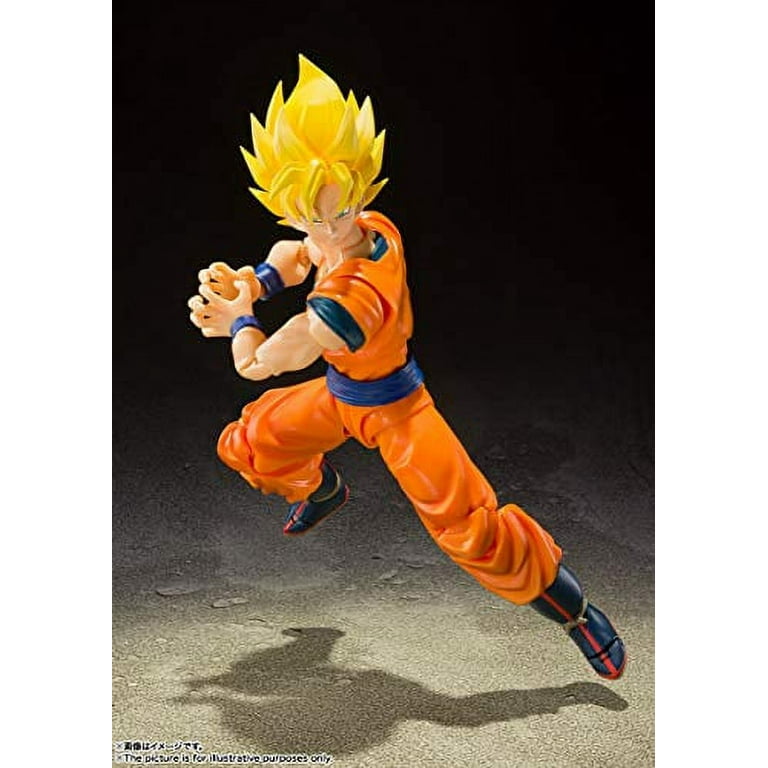 New Bandai S.h.figuarts Dragon Ball Z Super Saiyan Son Goku
