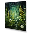 thumbnail image 2 of Designart "Verdant Abundance Ferns Plant wall decor III" Floral & Botanical Canvas Print, 2 of 5