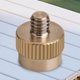 thumbnail image 4 of Adaptador de tanque de Gas plano adaptador de tanque de Gas propano de cobre 1/4 rosca para barbacoa al aire libre, 4 of 9