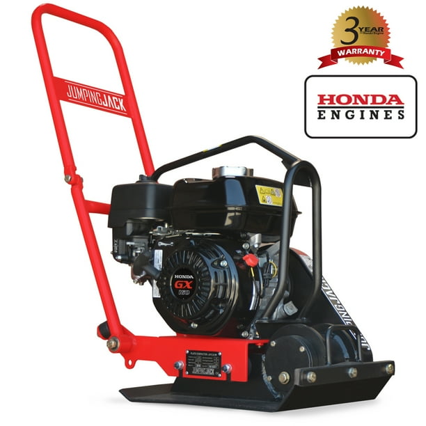 JUMPING JACK 5.5 HP Vibratory Plate Compactor Tamper for Dirt Asphalt