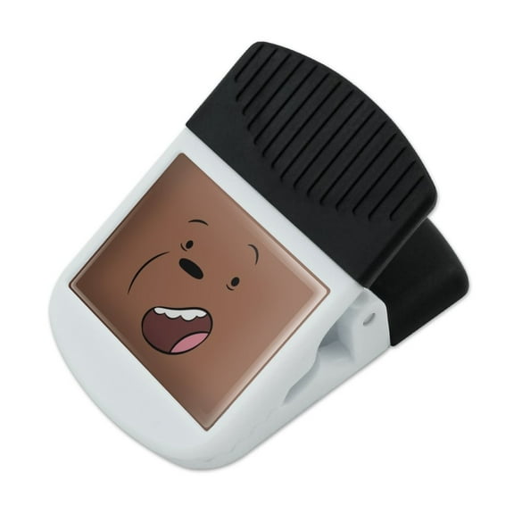 We Bare Bears Grizz Face Refrigerator Fridge Magnet Magnetic Hanging Hook Note Snack Clip