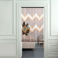 thumbnail image 3 of ANMINY Wooden Beaded Curtain Natural Bohemian Bamboo & Wood Door Curtain, 35” x 51” (1 Panel), 3 of 7