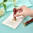 thumbnail image 6 of 200PCS Sealing Wax Beads with Moon and Sun Wax Seal Stamp 2PCS Marker Pen 3PCS Candles Wax Melting Spoon for Wax Sealing Stamp Greeting Invitation Card Decoration Silver, 6 of 7