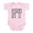Petal Pink, variant on CafePress - Queens NY Infant Bodysuit - Baby Light Bodysuit, Size Newborn - 24 Months