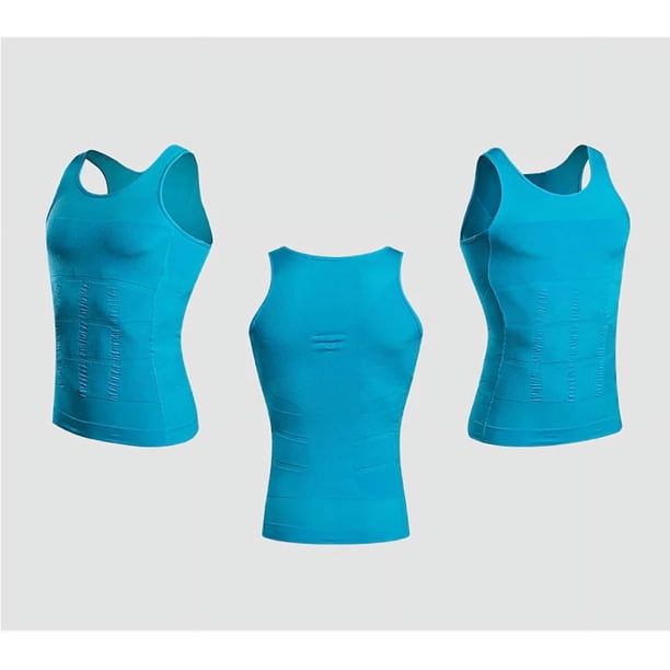 Chaleco moldeador de cuerpo para hombres Corsé delgado para barriga cervecera Ropa interior ajustada para el abdomen