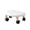 White, variant on Guodhu Rolling Low Stool with Wheels, Padded Polyurethane Leather Seat for Cleaning and Home Use, Mobile Mechanics Creeper for Garage Workshop(Blue)