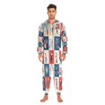 thumbnail image 6 of 1 Piece Adult Onesie Pajamas Cozy & Loose-Fit Sleepsuit Loungewear with Pockets Different Christmas Activities Medium, 6 of 7