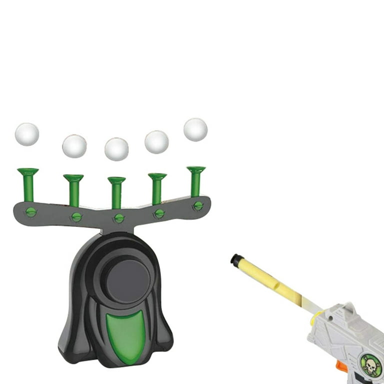 Floating Target Airshot Game Toy, Electric Foam Dart Blaster Shooting Ball  for Kids 