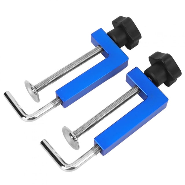 Abrazadera De Valla De Carpintero De Aleación De Aluminio Antioxidante Flexible, Abatible De Valla, 120mm Para Carpintería De Carpintero DIY ANGGREK Universal Fence Clamps