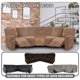 thumbnail image 2 of Funda para muebles ULTICOR Sofá de terciopelo en forma de L de 7 piezas, 2 of 6