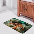 thumbnail image 4 of Red Knobbed Sea Star Area Doormat, Starfish Doormat, Green And Orange Area Doormat, Underwater Sea Star Doormat, Home Decor, Welcome Mat,Indoor Doormat,Front Back Door Mat 16”x24”, 4 of 7