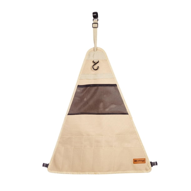 Bolsa de almacenamiento para vajilla, rollo de cubiertos, organizador de tela Oxford 600D para picnic El 135x33cm