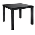 Mainstays Parsons End Table, Black Oak